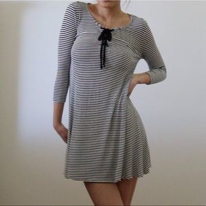 Pacsun Striped Babydoll Dress